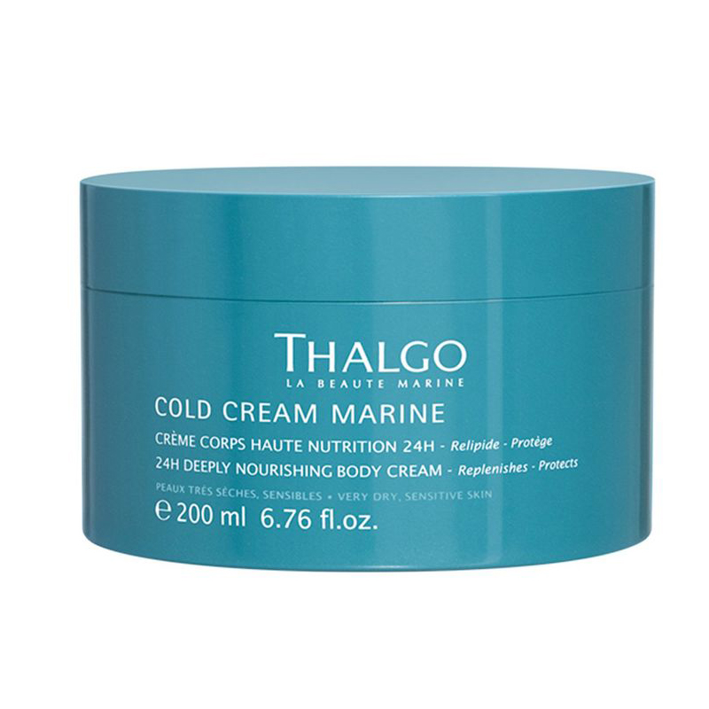 Тальго Восстанавливающий насыщенный крем для тела 24 часа Deeply Nourishing Body Cream, 200 мл (Thalgo, Cold Cream Marine) фото 0