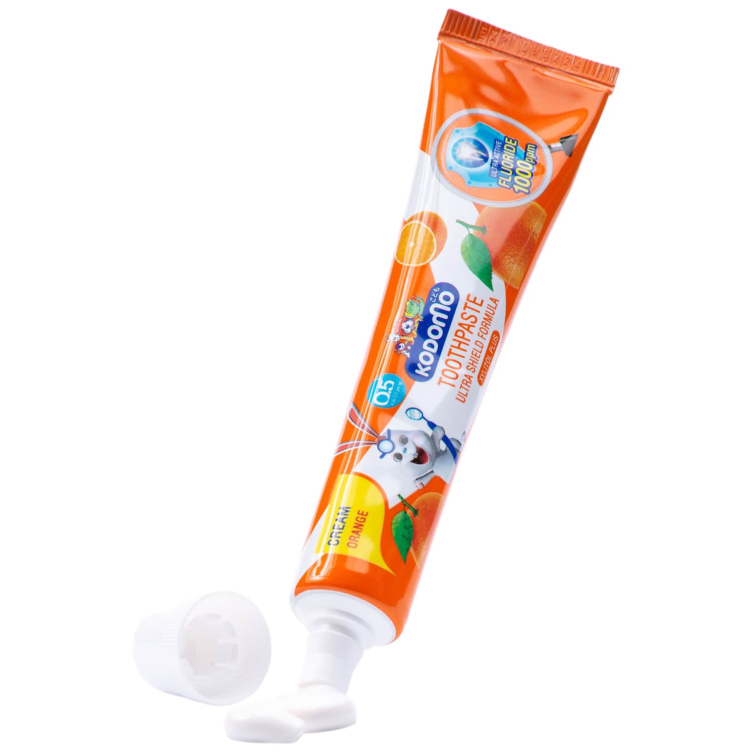 Лион Тайланд Зубная паста для детей с 6 месяцев с ароматом апельсина, 40 г (Lion Thailand, Kodomo) фото 3