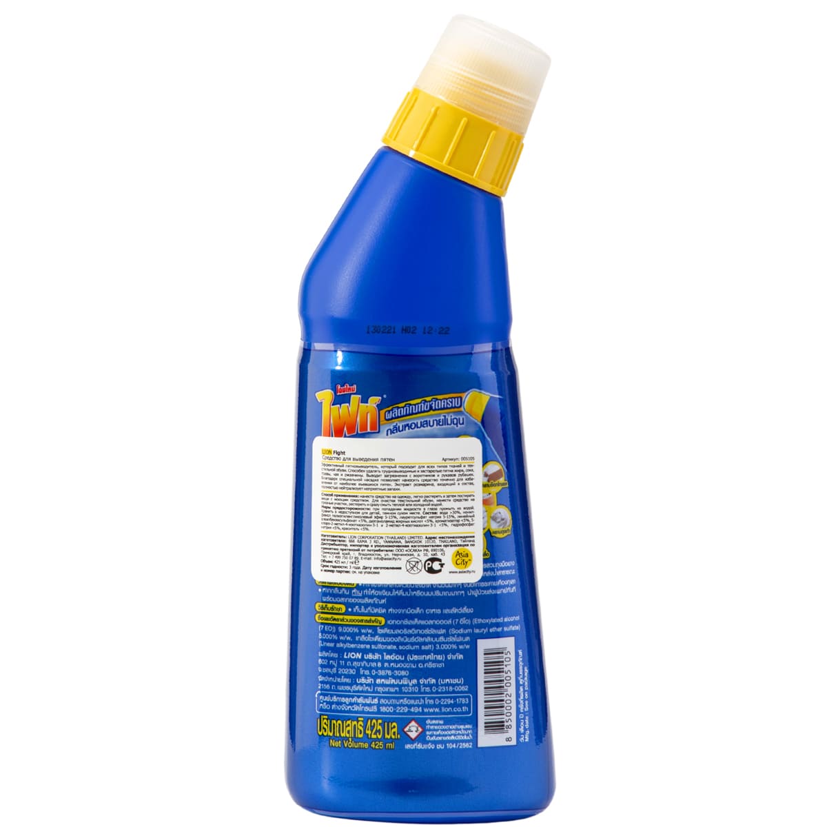Лион Тайланд Средство для выведения пятен, 425 мл (Lion Thailand, Fight) Лион Тайланд Средство для выведения пятен, 425 мл (Lion Thailand, Fight) фото 2