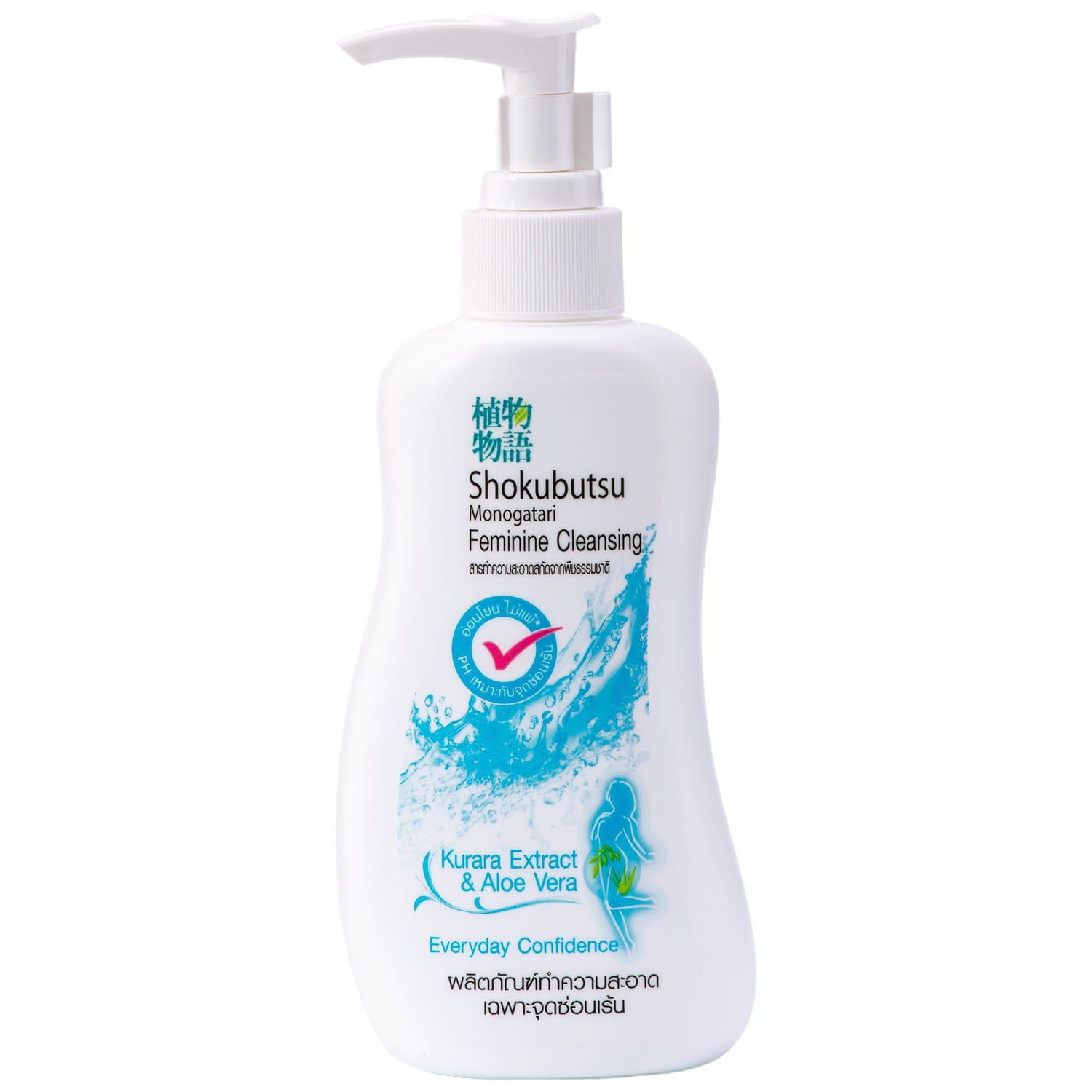 Лион Тайланд Гель-пена для интимной гигиены с алоэ вера и софорой, 150 мл (Lion Thailand, Shokubutsu Monogotari) фото 3