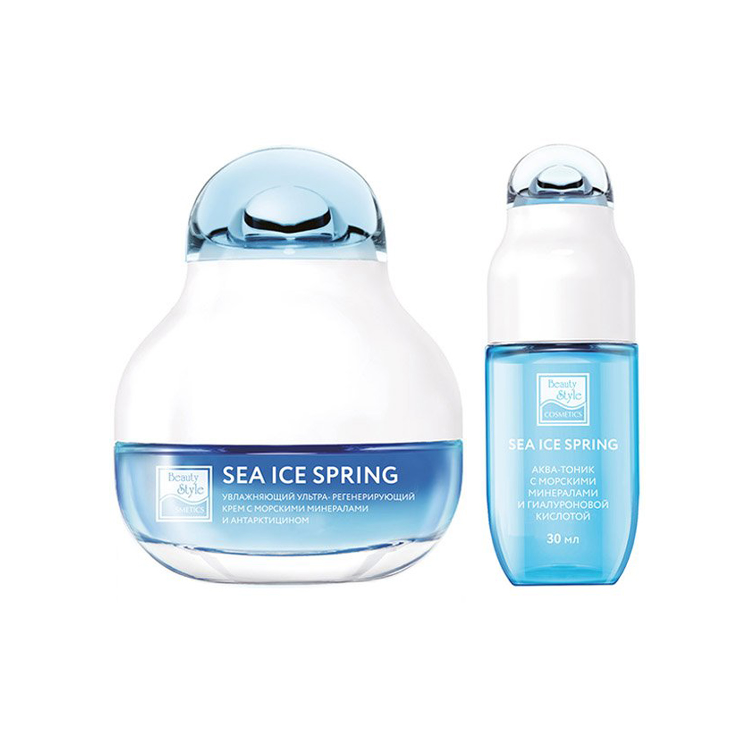 Beauty Style Набор увлажняющих средств Sea Ice Spring 2 шага. фото