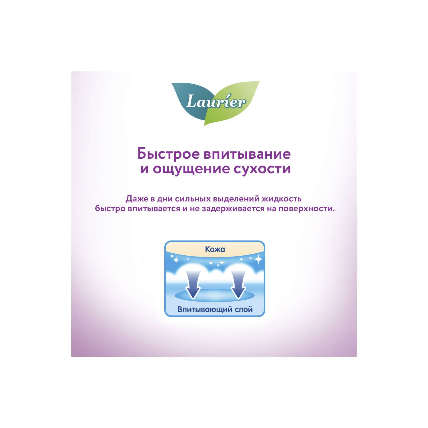 Лорие Женские дневные супертонкие прокладки с крылышками 5 капель размер L, 17 шт (Laurier, Гигиенические) фото 3
