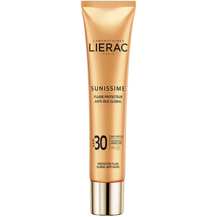 Лиерак Солнцезащитный флюид анти-аж глобаль SPF 30+, 40 мл (Lierac, Sunissime) фото 0