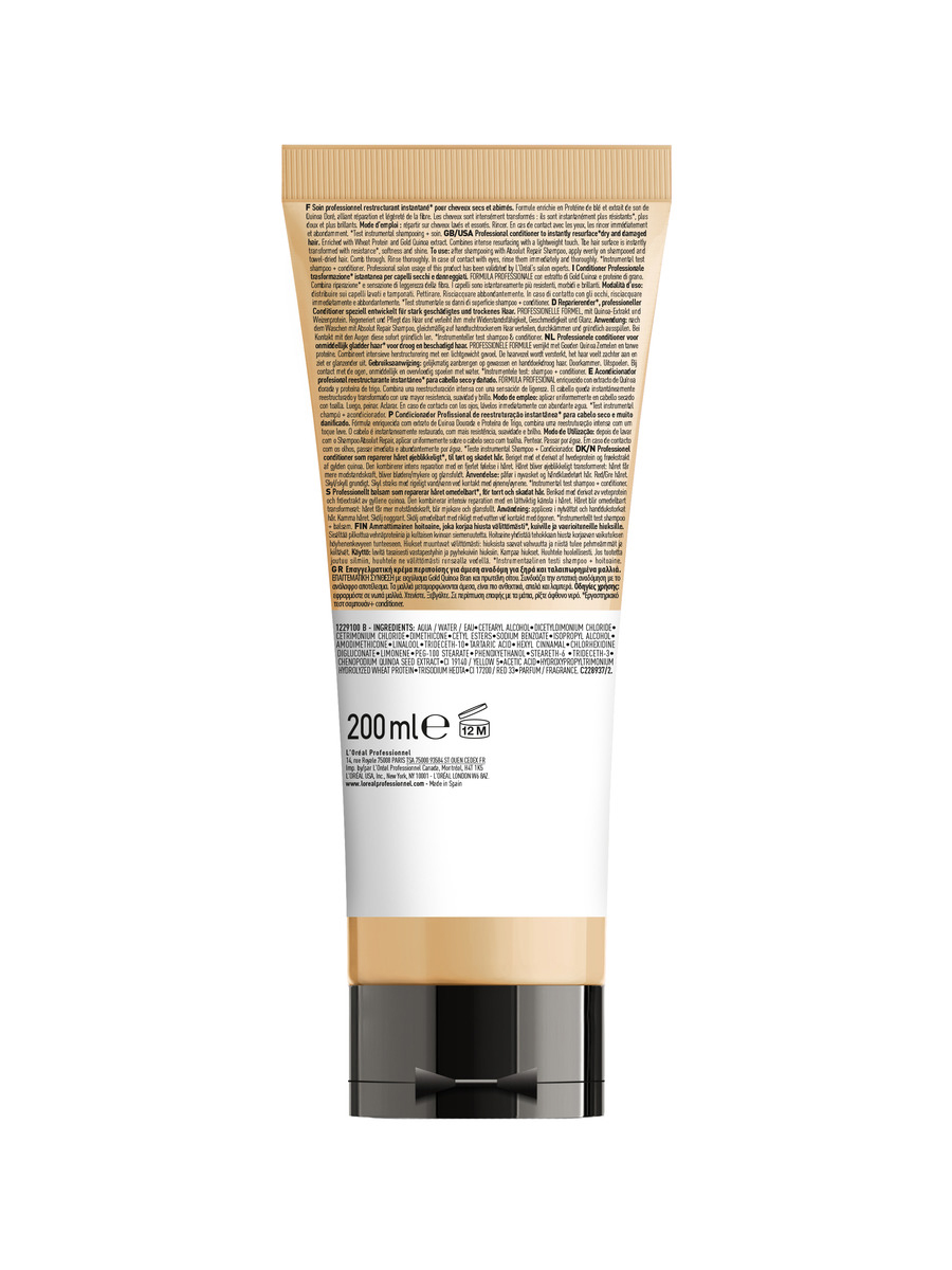 Лореаль Профессионель Кондиционер для восстановления поврежденных волос, 200 мл (L'oreal Professionnel, Serie Expert) фото 13