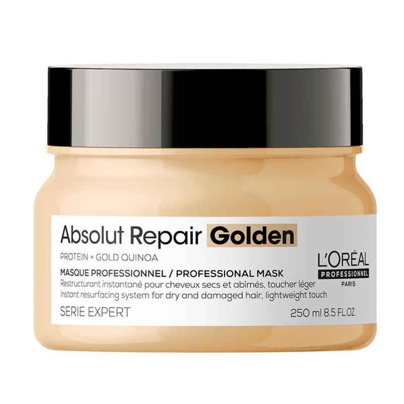 L'oreal Professionnel Маска Absolut Repair Gold для восстановления поврежденных волос, 250 мл (L'oreal Professionnel, Serie Expert) маска для восстановления поврежденных волос l oreal professionnel mask serie expert absolut repair gold 250 мл