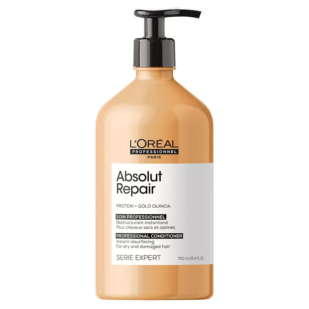 L'oreal Professionnel Кондиционер Absolut Repair для восстановления поврежденных волос, 750 мл (L'oreal Professionnel, Serie Expert) шампунь для восстановления поврежденных волос выгодный объем l oreal professionnel shampoo serie expert absolut repair 750 мл