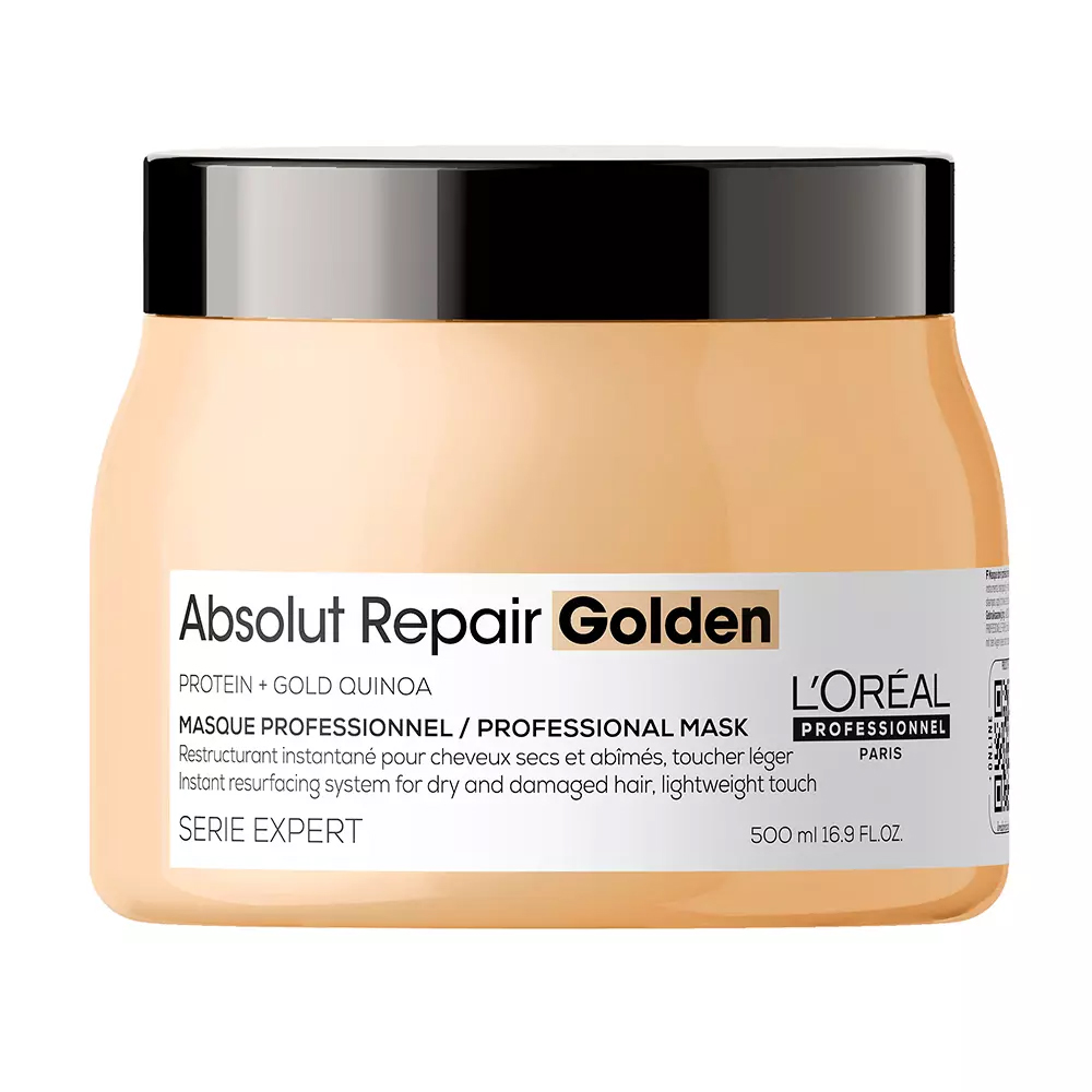 Купить Loreal Professionnel Маска Absolut Repair Gold для восстановления поврежденных волос, 500 мл (Loreal Professionnel), Франция