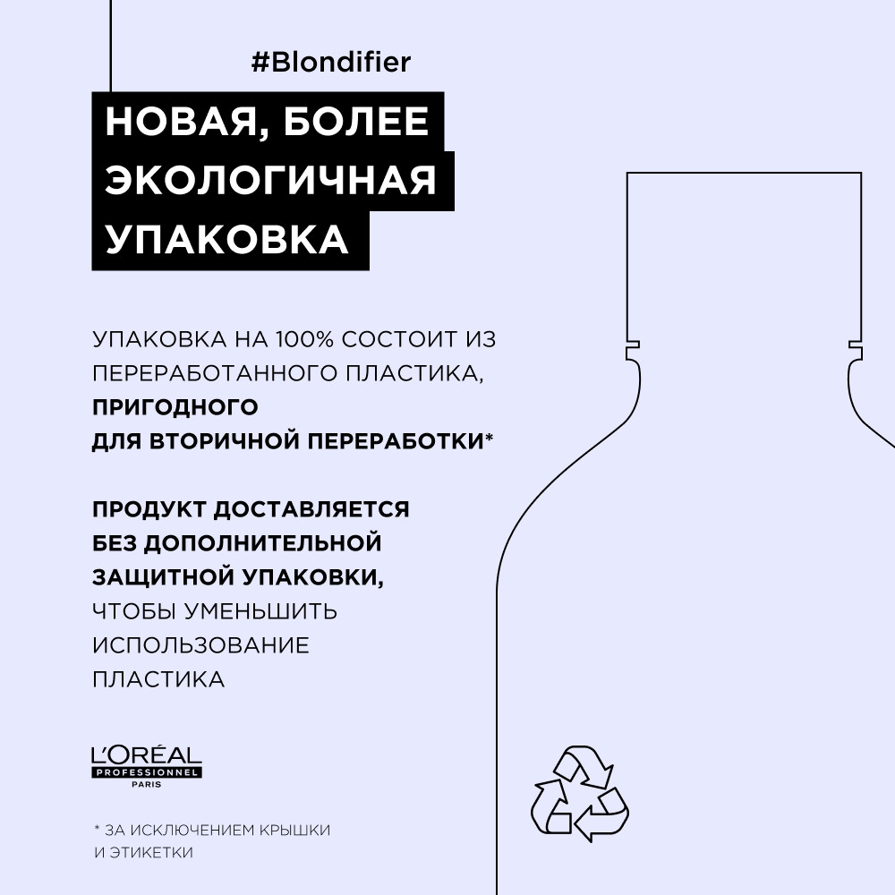 Лореаль Профессионель Шампунь Blondifier Gloss для осветленных и мелированных волос, 300 мл (L'oreal Professionnel, Serie Expert) фото 9