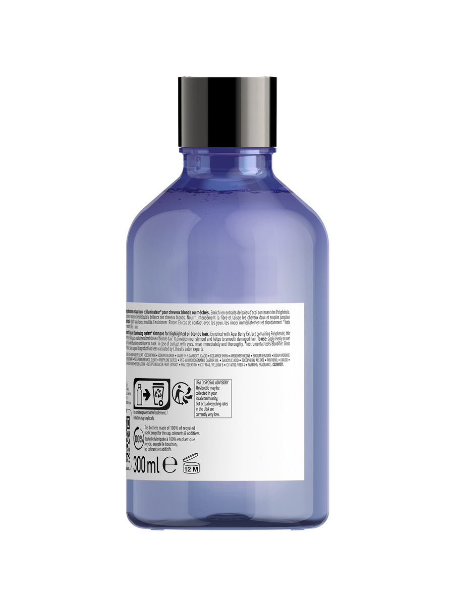 Лореаль Профессионель Шампунь Blondifier Gloss для осветленных и мелированных волос, 300 мл (L'oreal Professionnel, Serie Expert) фото 12