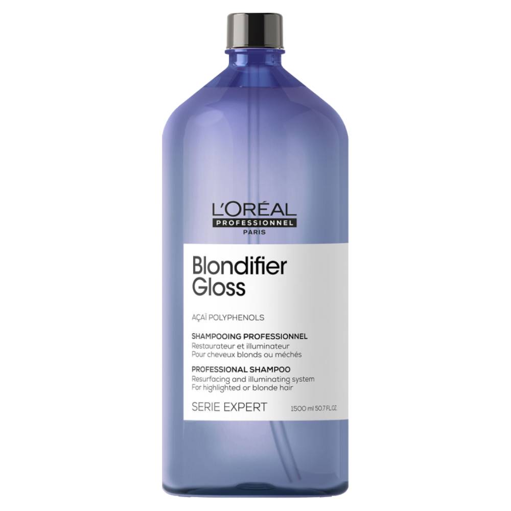 Лореаль Профессионель Шампунь Blondifier Gloss для осветленных и мелированных волос, 1500 мл (L'oreal Professionnel, Serie Expert) фото 0