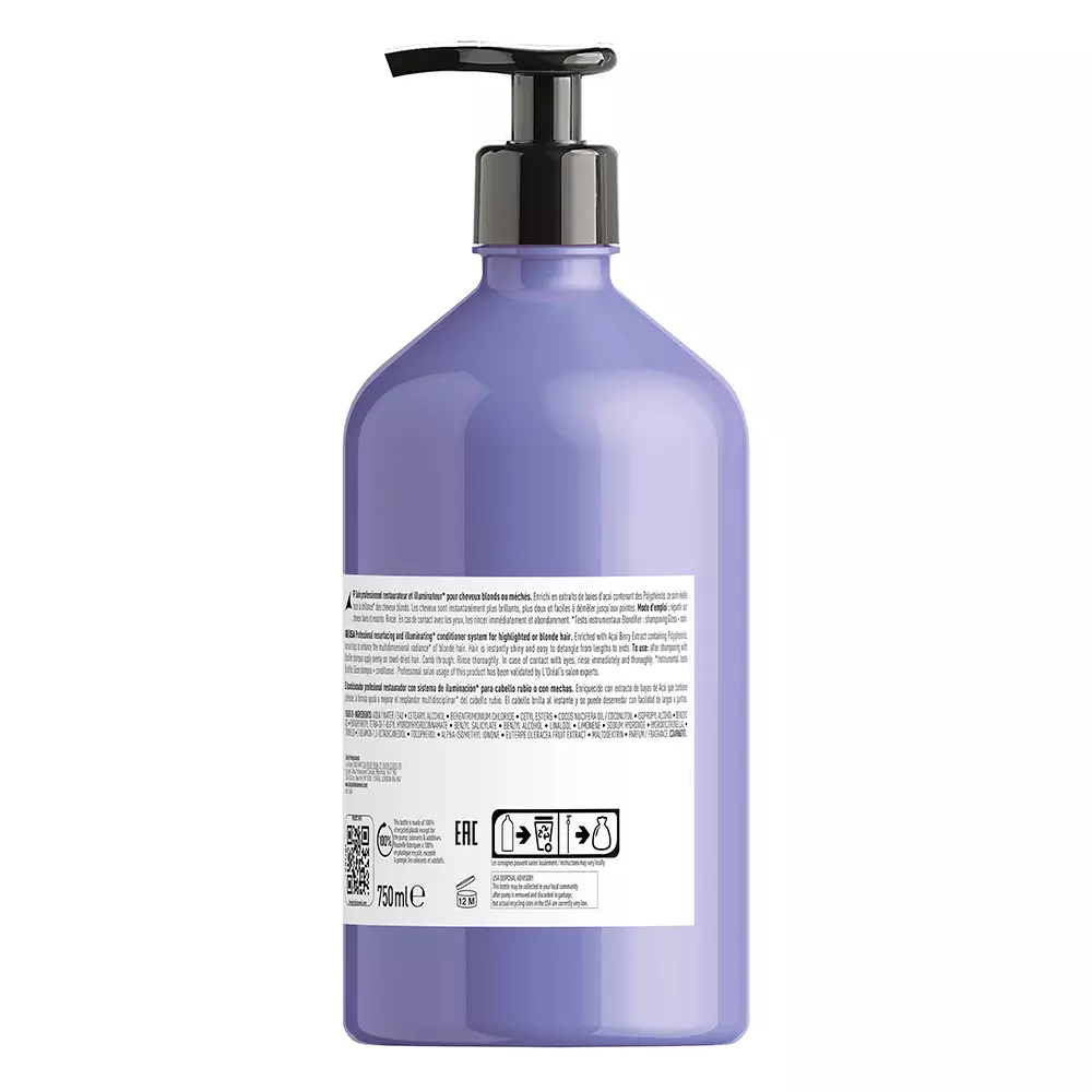 Лореаль Профессионель Кондиционер Blondifier Gloss для осветленных и мелированных волос, 750 мл (L'oreal Professionnel, Serie Expert) фото 1