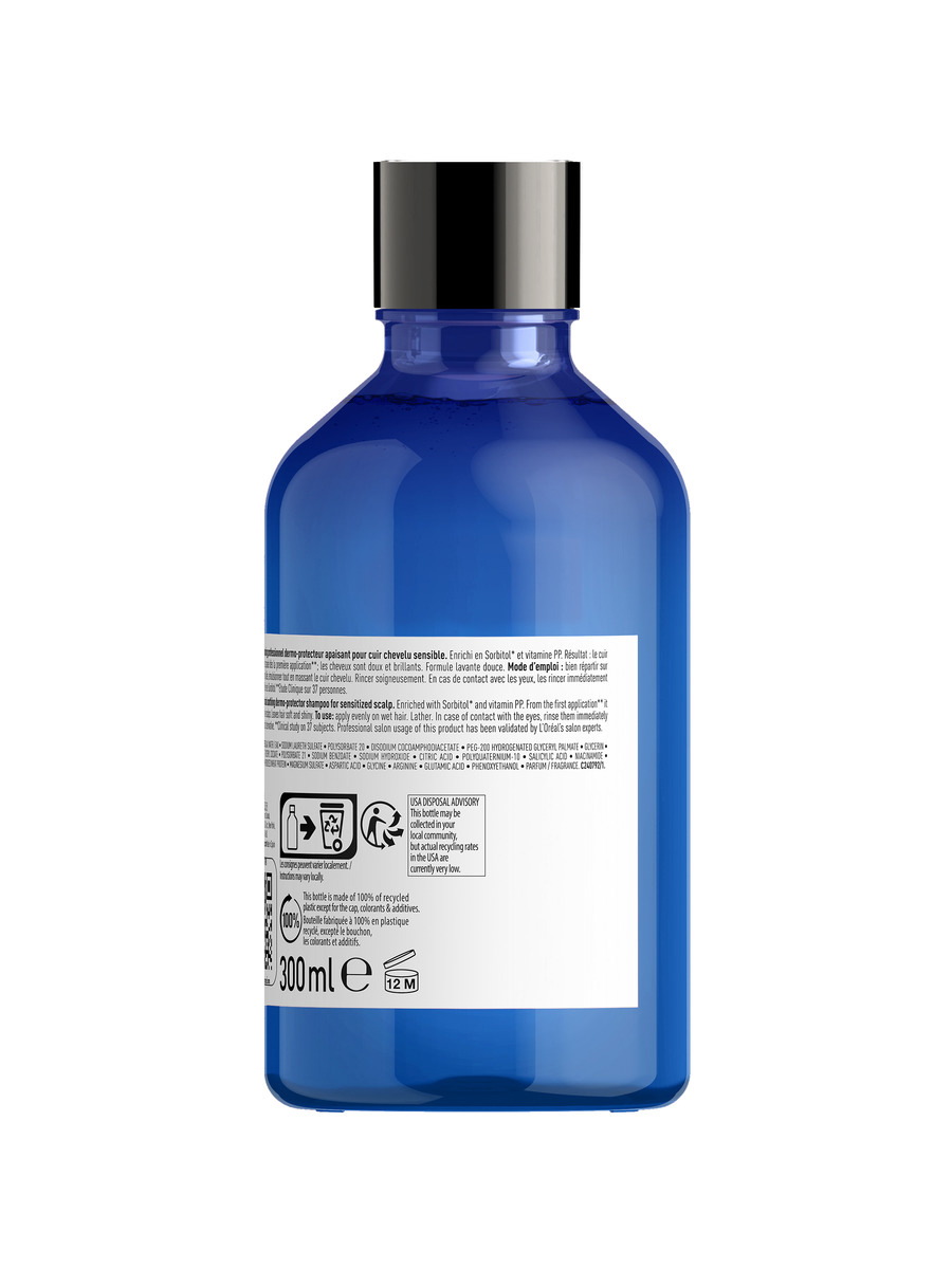 Лореаль Профессионель Успокаивающий шампунь Sensi Balance для защиты кожи головы, 300 мл (L'oreal Professionnel, Serie Expert) фото 1