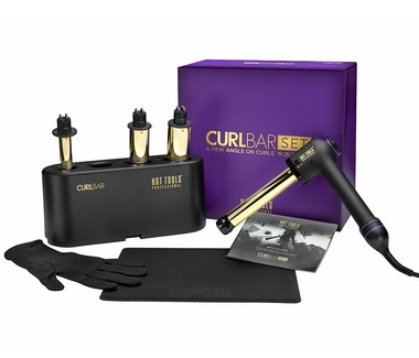 Хот Тулс Профешнл Набор сменных стайлеров 24K Gold 19, 25, 32, 38 мм (Hot Tools Professional, Curlbar) фото 0