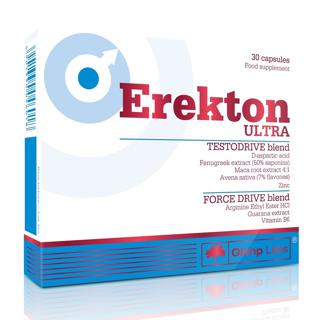 Олимп Лабс Биологически активная добавка к пище Erekton Ultra, 840 мг, №30 (Olimp Labs, Мужское здоровье) фото 0