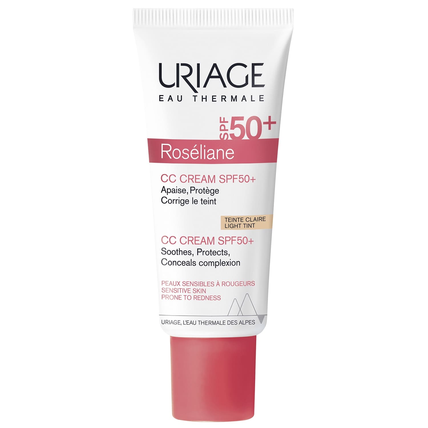 Урьяж Крем SPF 50+ CC натуральный бежевый тон, 40 мл (Uriage, Roseliane) фото 0