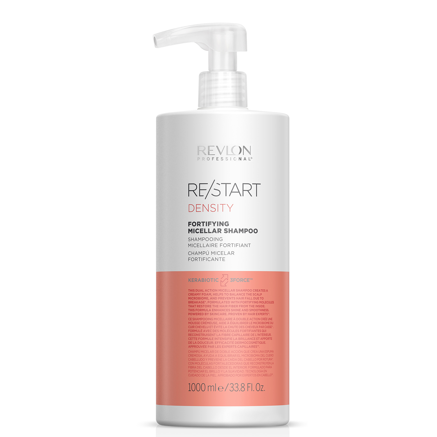 

Revlon Professional Укрепляющий мицеллярный шампунь Fortifying shampoo, 1000 мл (Revlon Professional, Restart), Restart