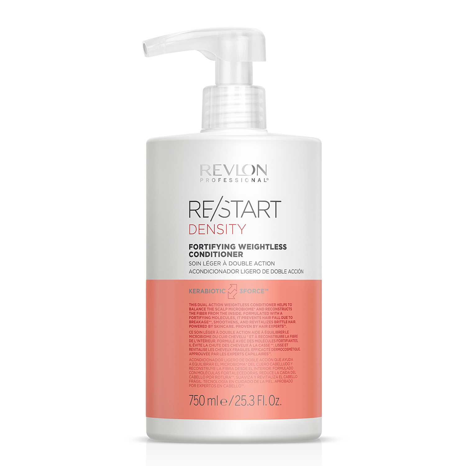 Ревлон Профессионал Укрепляющий невесомый кондиционер Weightless fortifying conditioner, 750 мл (Revlon Professional, Restart) фото 0
