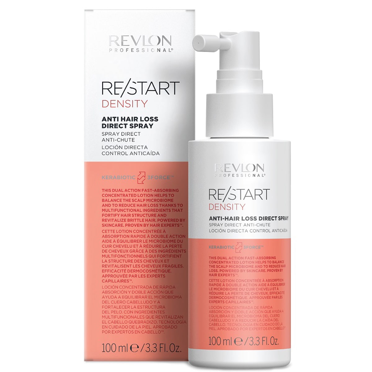 цена Revlon Professional Спрей против выпадения волос Ahl Direct Spray, 100 мл (Revlon Professional, Restart)