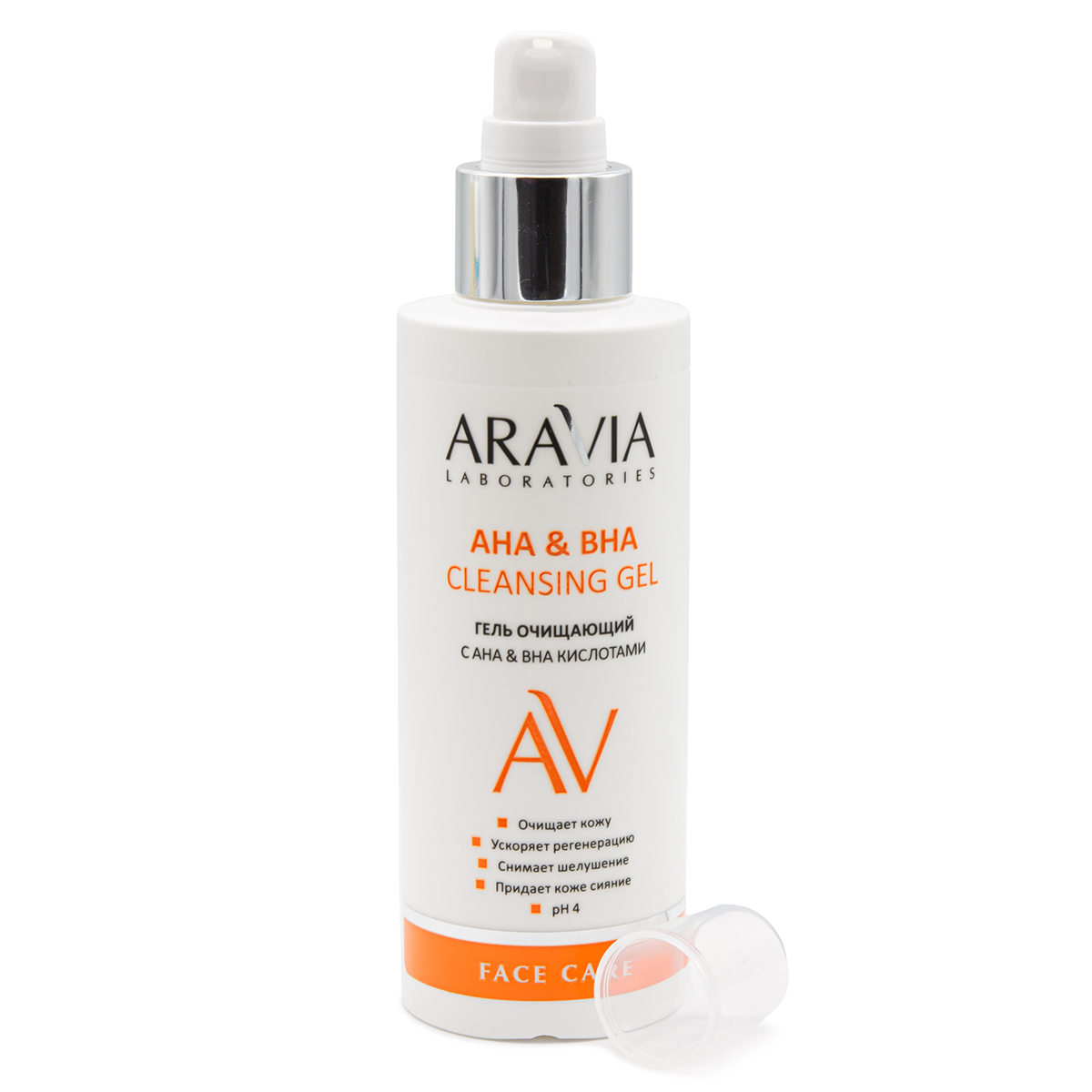 Аравия Лабораторис Гель очищающий с АНА & ВНА кислотами АНА & ВНА Cleansing Gel, 150 мл (Aravia Laboratories, Уход за лицом) Аравия Лабораторис Гель очищающий с АНА & ВНА кислотами АНА & ВНА Cleansing Gel, 150 мл (Aravia Laboratories, Уход за лицом) фото 3