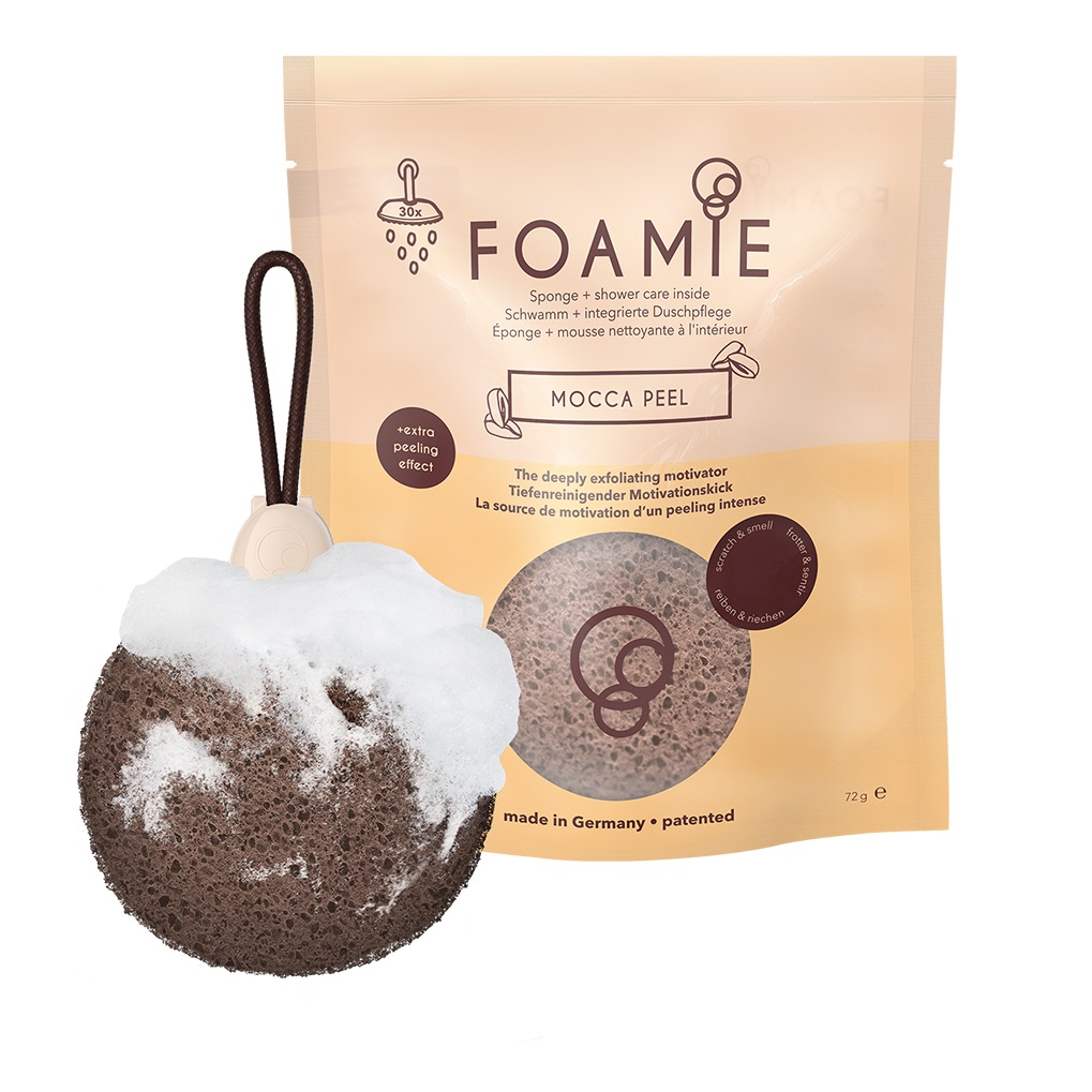 

Foamie Пенящаяся губка для душа Mocca Peel (Foamie, Губки), Губки