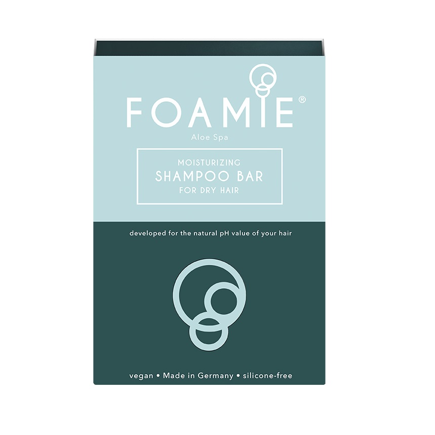 Фоамие Твердый шампунь Aloe Spa для сухих волос, 108 г (Foamie, Шампуни) фото 6