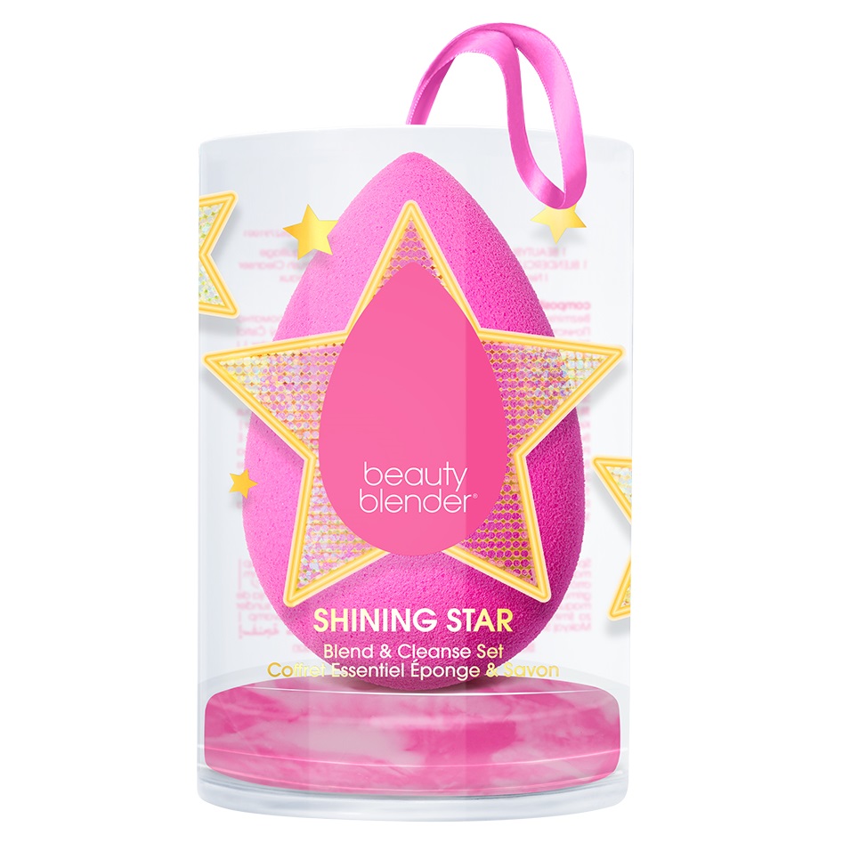 набор all the toppings спонж мыло 1134 Beautyblender Набор Shining Star: спонж + мини-мыло (Beautyblender, Спонжи)