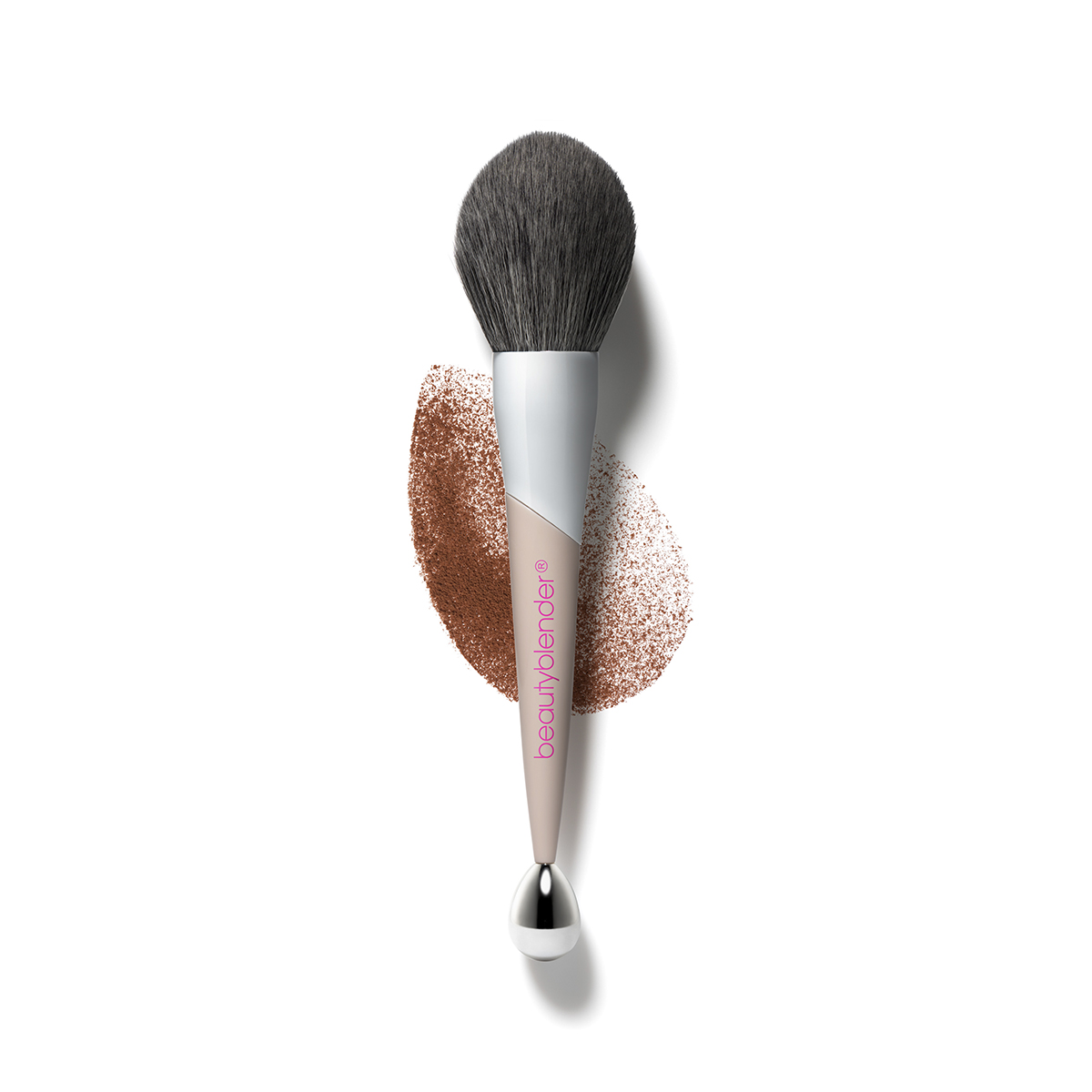 Beautyblender Кисть Big boss powder brush  cooling rolle с охлаждающим роллером для пудры. фото