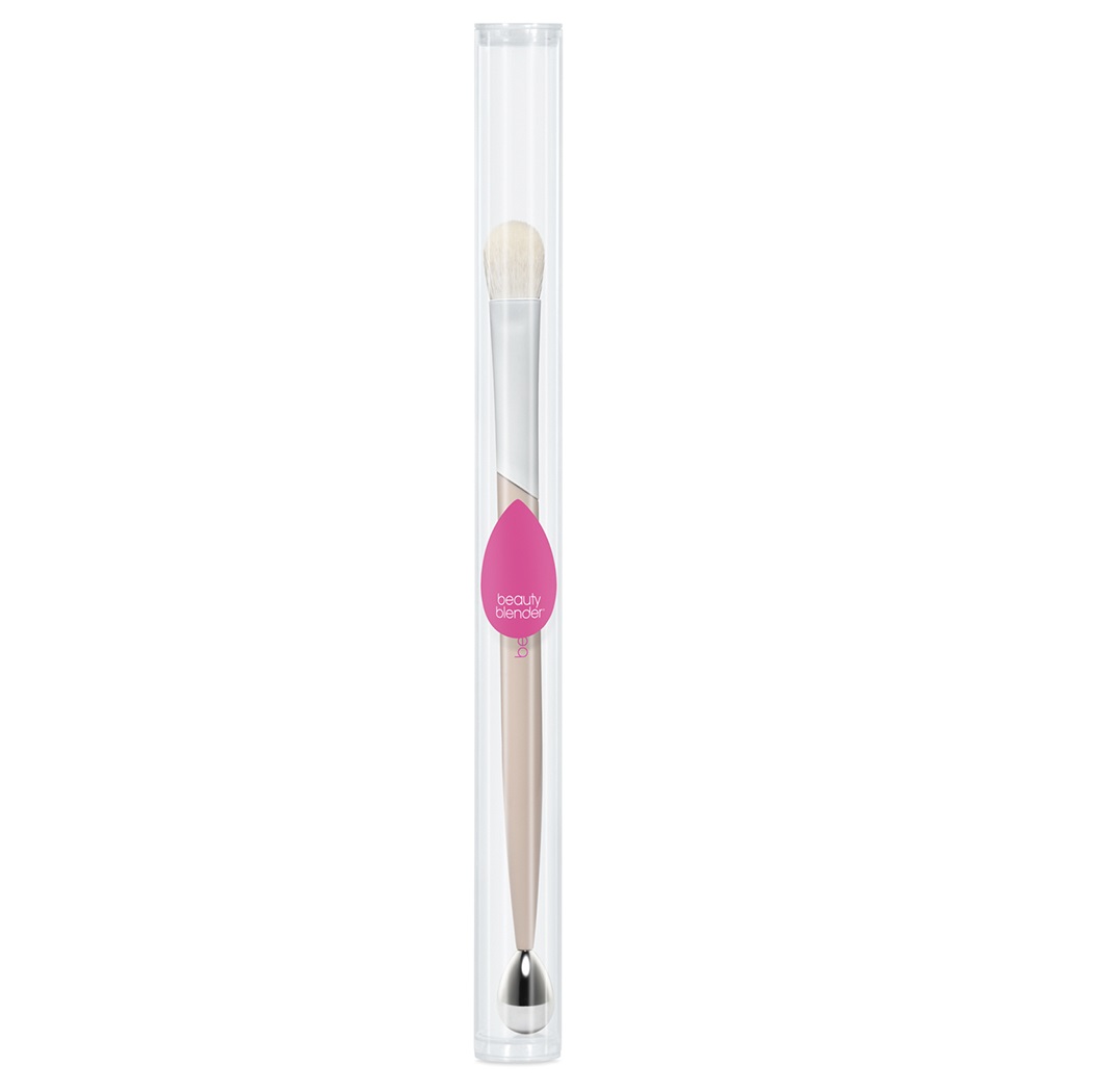 Бьюти-блендер Кисть Shady lady all-over eyeshadow brush & cooling roller с охлаждающим роллером  для нанесения теней (Beautyblender, Кисти) фото 0