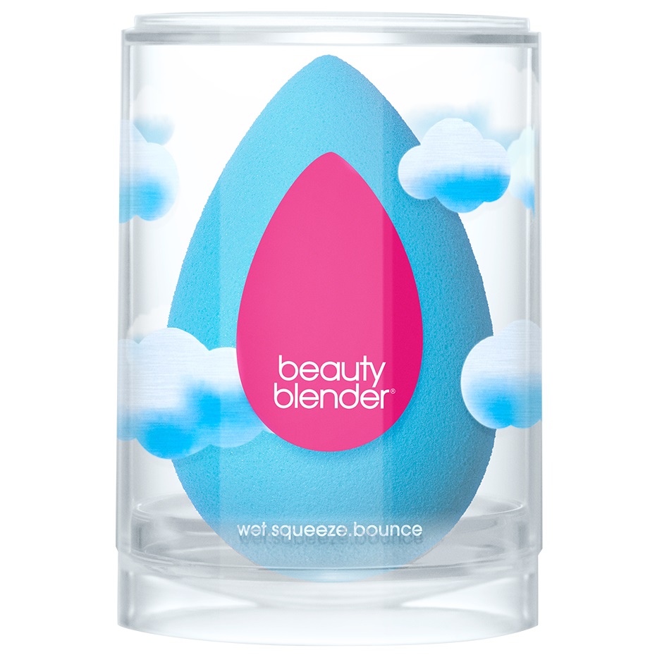 Бьюти-блендер Многоразовый спонж-аппликатор Sky, голубой (Beautyblender, Спонжи) фото 0