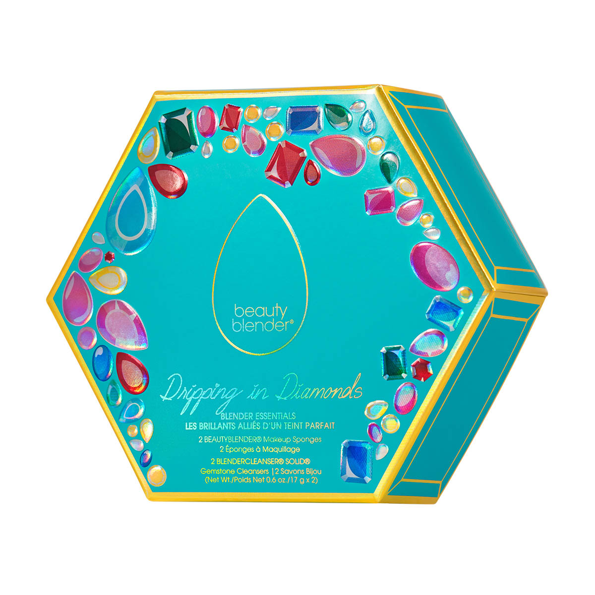 Бьюти-блендер Подарочный набор Drippin in Diamonds (Beautyblender, Спонжи) Бьюти-блендер Подарочный набор Drippin in Diamonds (Beautyblender, Спонжи) фото 1