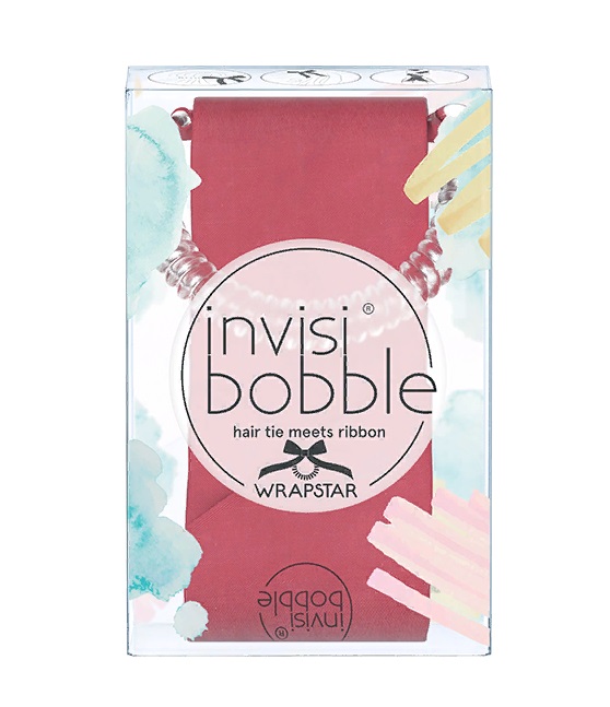 Инвизибабл Резинка с лентой Machu Peachu, 1 шт (Invisibobble, Wrapstar) фото 0