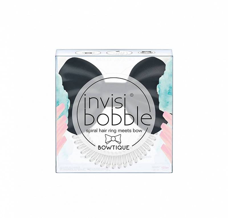 Invisibobble Резинка для волос True Black, 1 шт (Invisibobble, Bowtique)