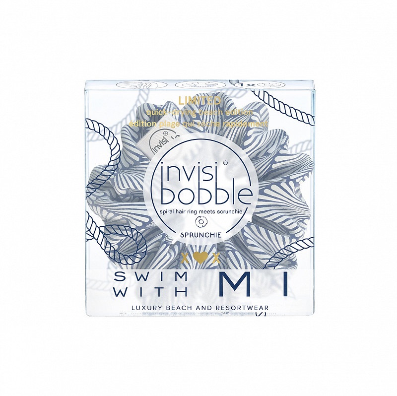 Купить Invisibobble Резинка-браслет для волос Santorini Pack Your Bikini, 1 шт (Invisibobble, Sprunchie), Великобритания