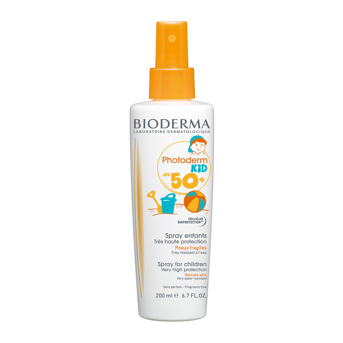 Биодерма Солнцезащитный спрей Kid SPF50+, 200 мл (Bioderma, Photoderm) фото 0