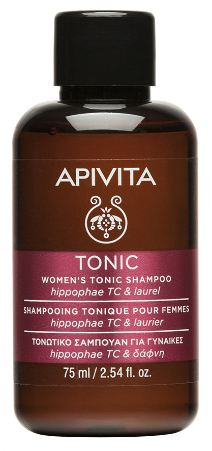 Apivita Миниатюра Шампунь тонизирующий против выпадения волос для женщин, 75 мл (Apivita, Hair)