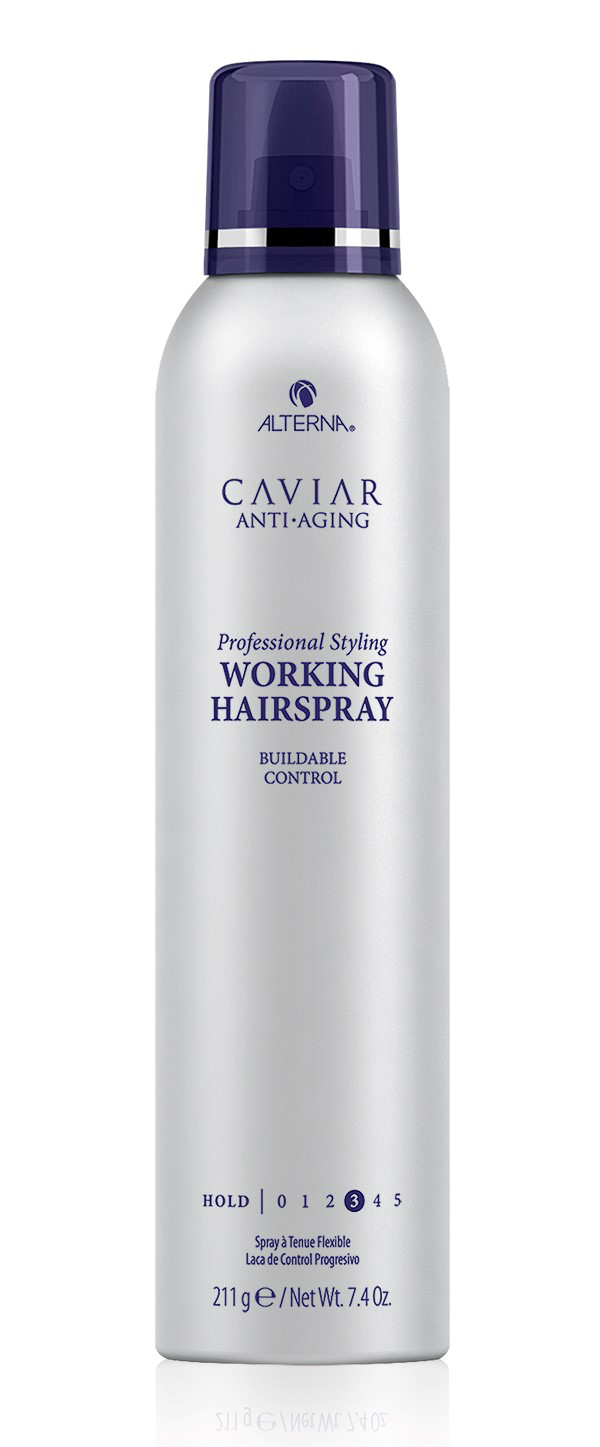 Алтерна Лак для волос подвижной фиксации Caviar Anti-Aging Professional Styling Working Hairspray, 211 г (Alterna, Professional Styling) фото 0