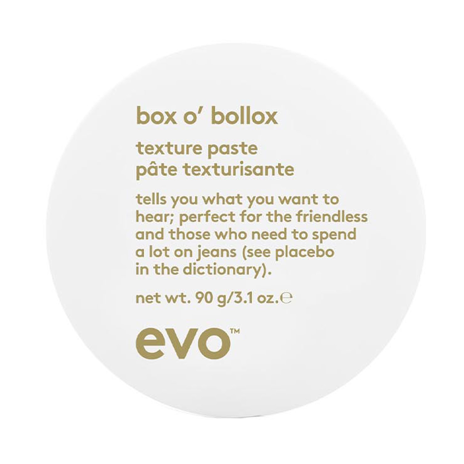 

EVO Текстурирующая паста [тёртый калач] Box O' Bollox Texture Paste, 90 г (EVO, style), style