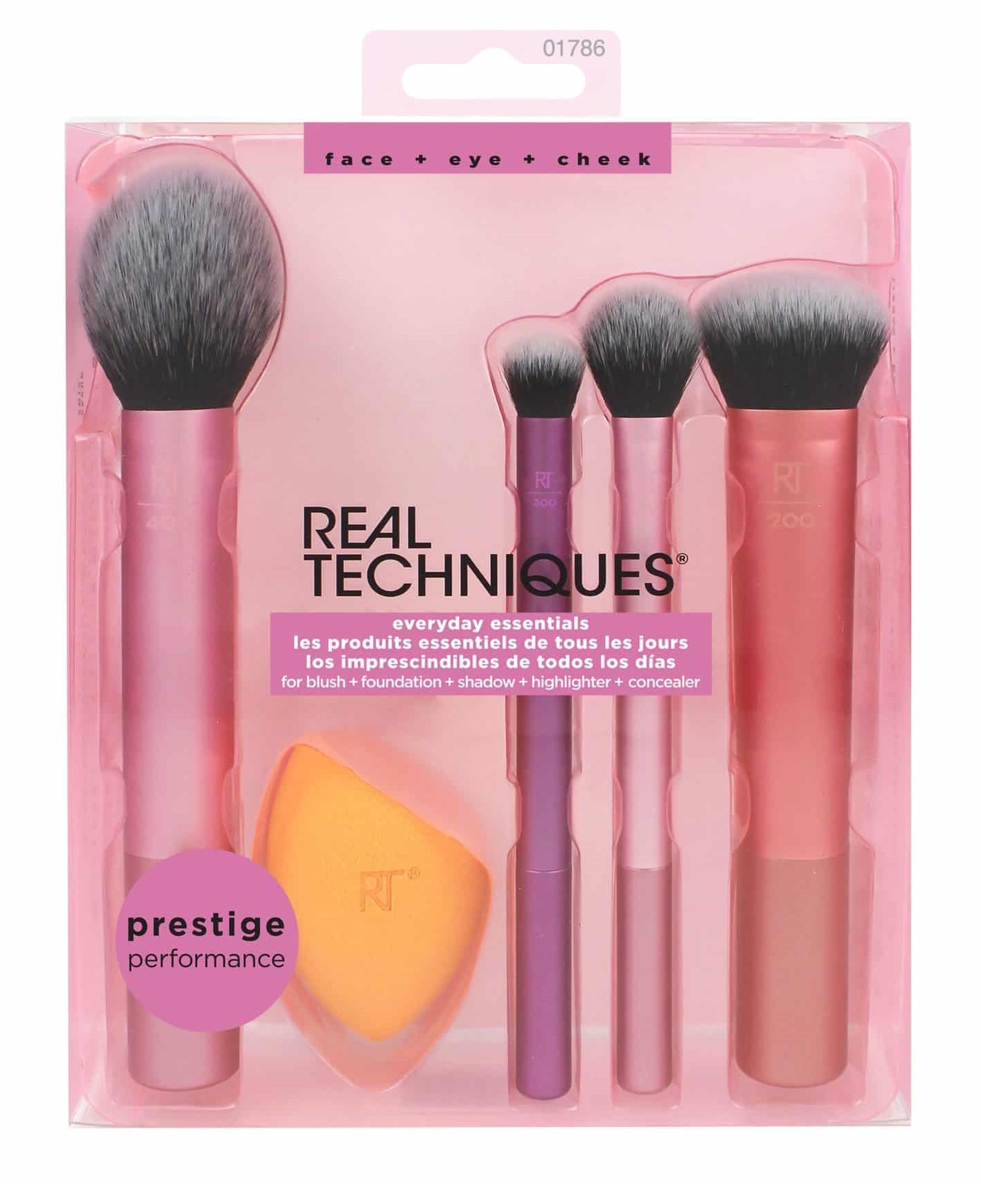 Реал Техникс Набор кистей и спонж для макияжа Everyday Essentials (Real Techniques, Set) Реал Техникс Набор кистей и спонж для макияжа Everyday Essentials (Real Techniques, Set) фото 1