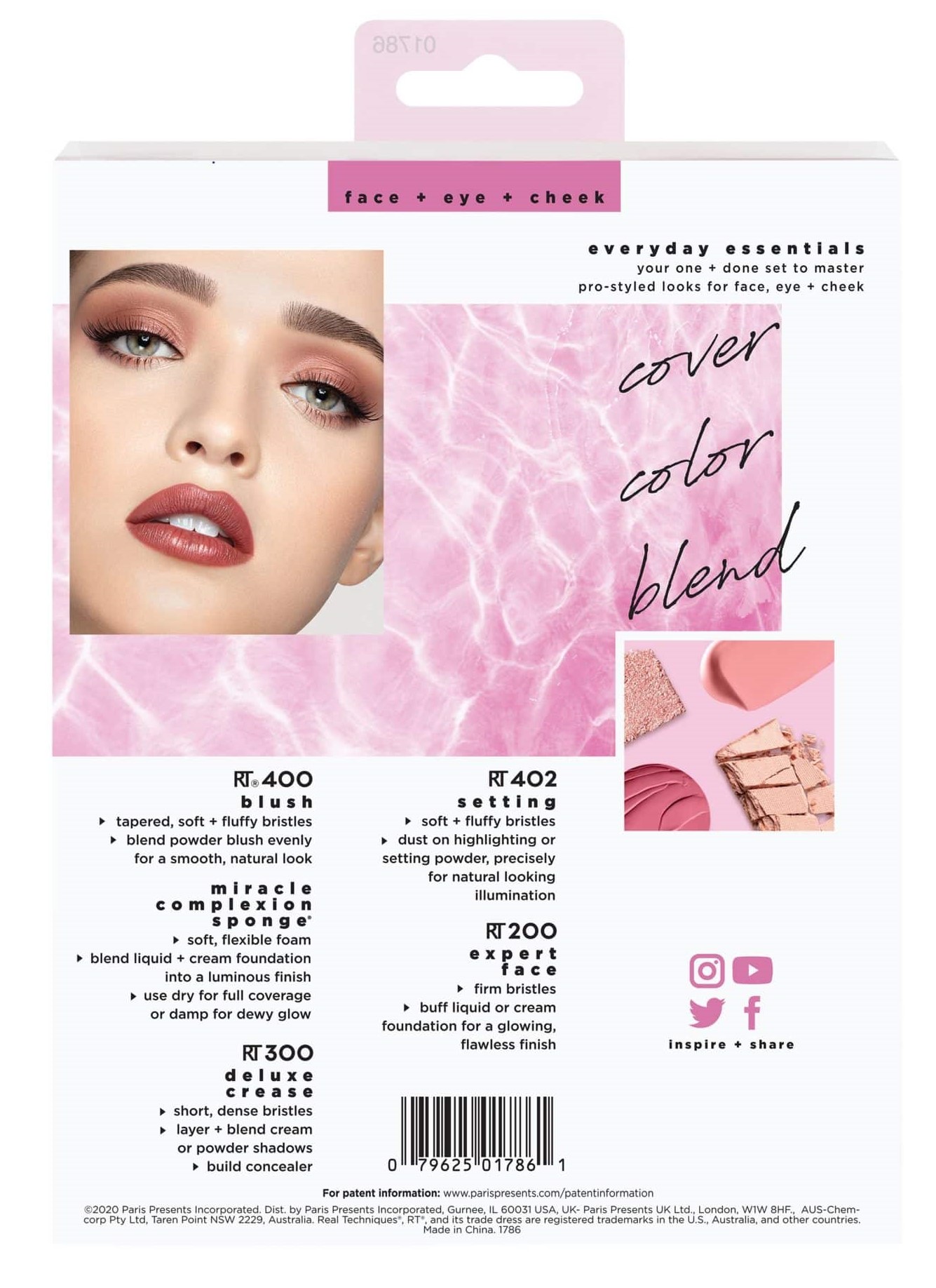 Реал Техникс Набор кистей и спонж для макияжа Everyday Essentials (Real Techniques, Set) Реал Техникс Набор кистей и спонж для макияжа Everyday Essentials (Real Techniques, Set) фото 2