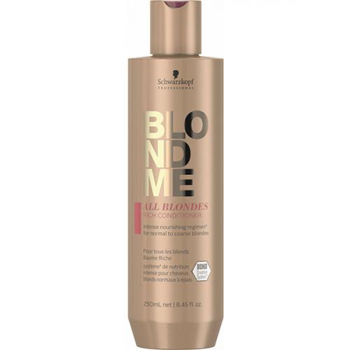 

Schwarzkopf Professional Обогащенный кондиционер для волос, 250 мл (Schwarzkopf Professional, BlondMe), BlondMe