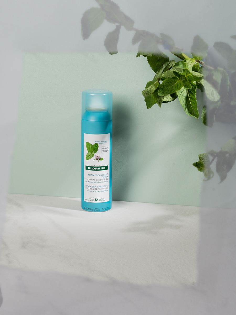 Клоран Сухой шампунь детокс с экстрактом водной мяты, 150 мл (Klorane, Водная мята) фото 6