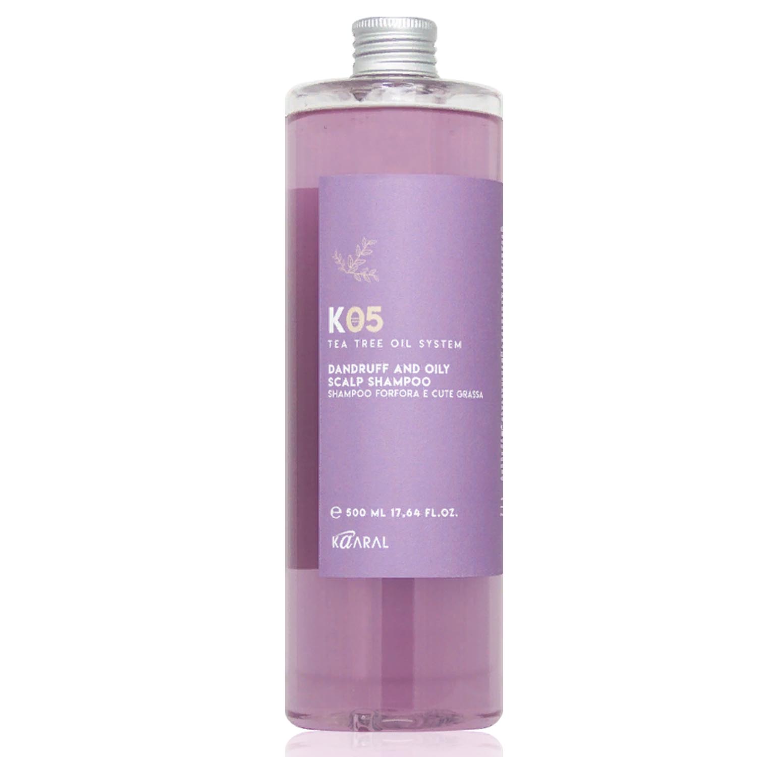 Каарал Набор средств от перхоти для жирной кожи головы: шампунь 500 мл + скраб-эксфолиант 100 мл (Kaaral, K05) фото 3