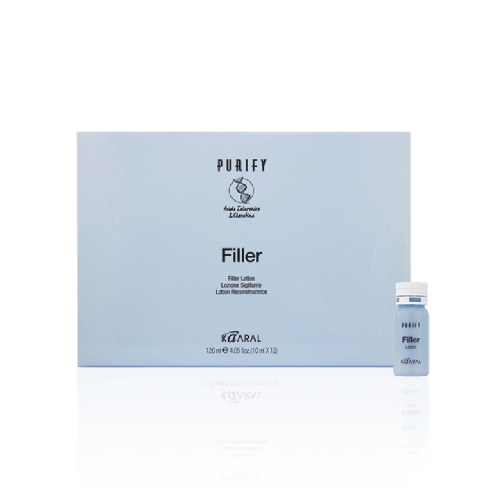 цена Kaaral Уплотняющий лосьон для волос Filler Lotion, 12 шт х 10 мл (Kaaral, Purify)