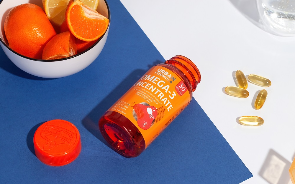 Урбан Формула Биологически активная добавка к пище Omega-3 Concentrate DHA EPA, 30 капсул (Urban Formula, General) фото 11