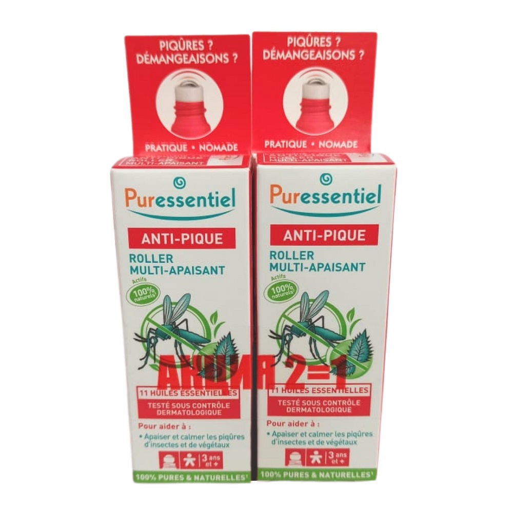 

Puressentiel Роллер "Анти-Укус успокаивающий" с 11 эфирными маслами, 5 мл х 2 шт (Puressentiel, )