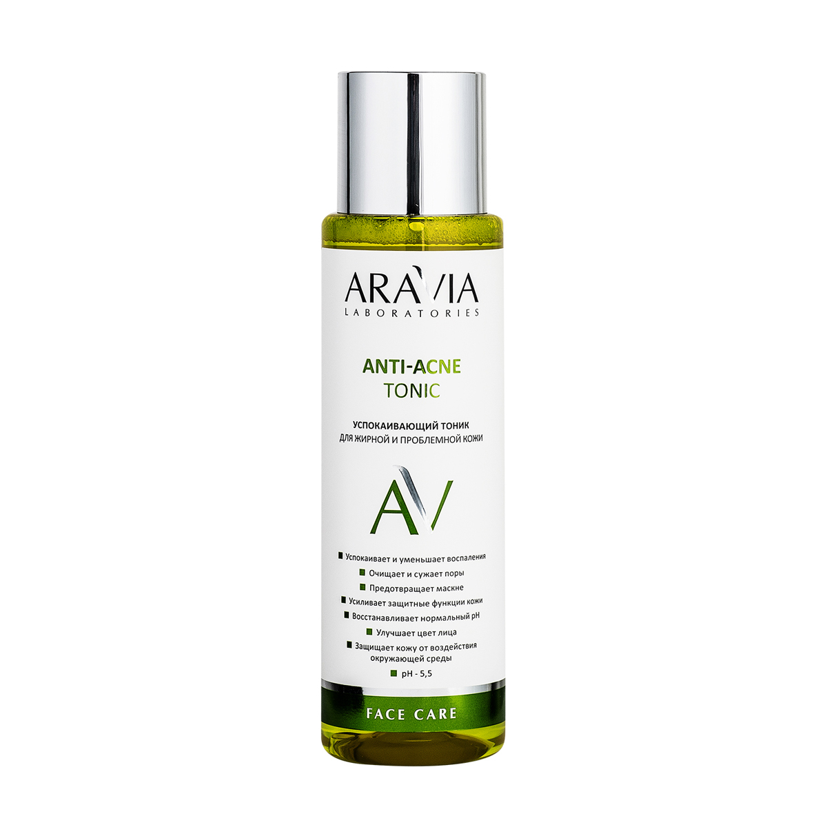 Aravia Laboratories Успокаивающий тоник для жирной и проблемной кожи Anti-Acne Tonic, 250 мл (Aravia Laboratories, Уход за лицом)