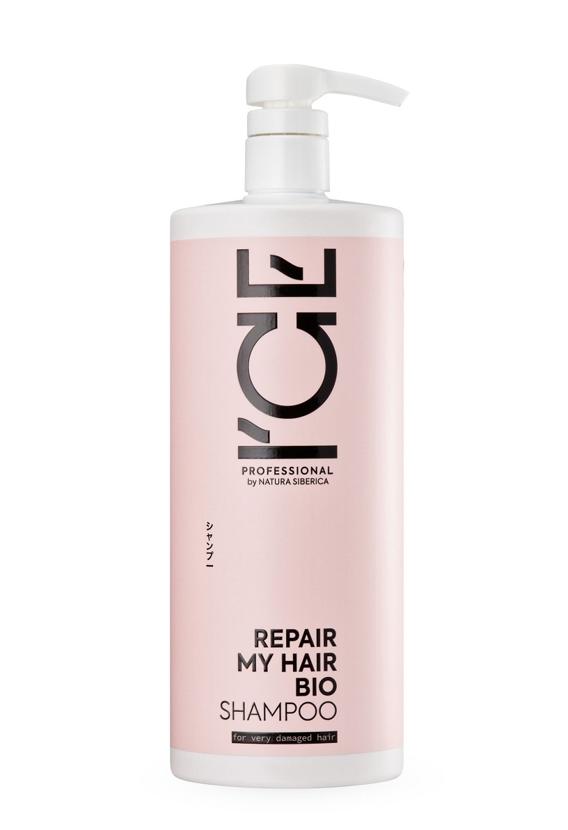 Айс Профешенл Шампунь для сильно повреждённых волос, 1000 мл (I`CE Professional, Repair My Hair) фото 0