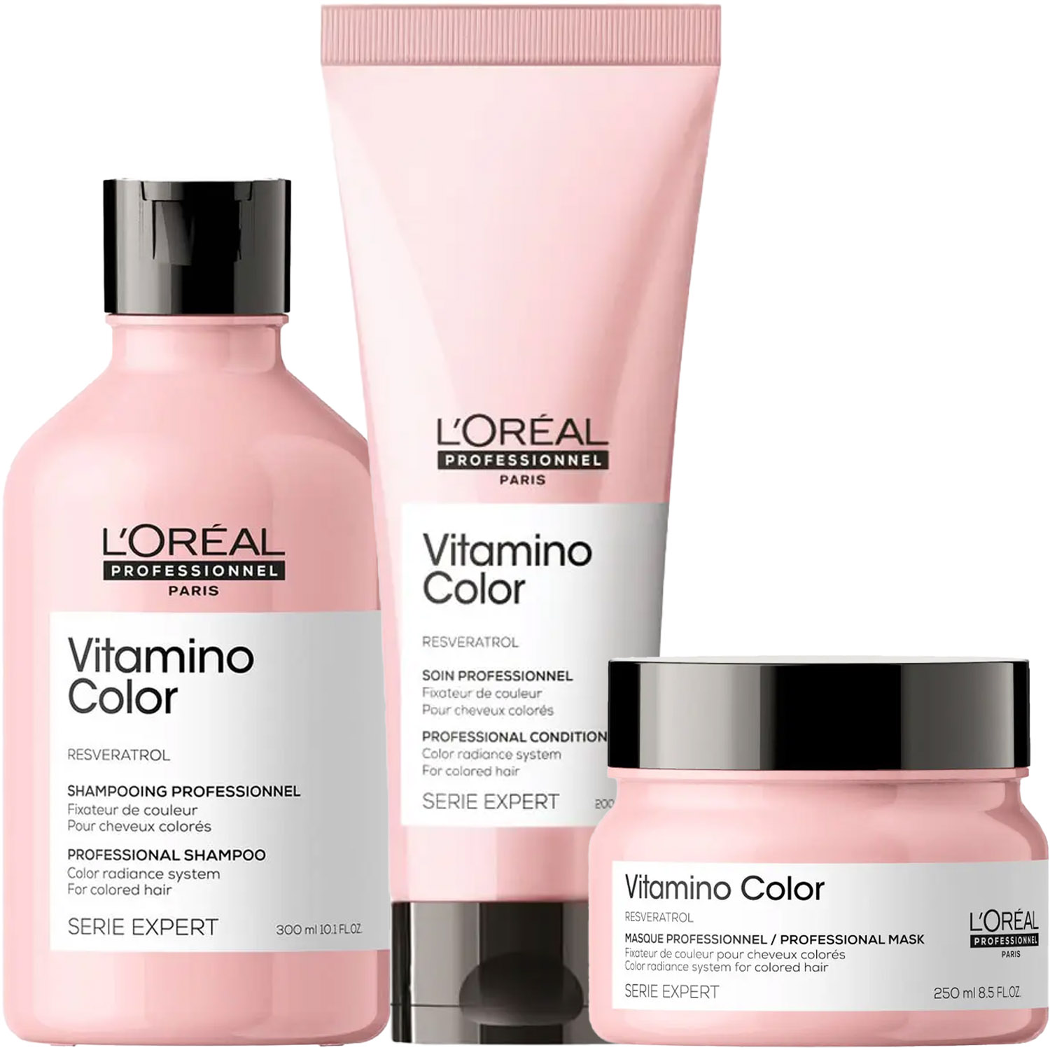 Лореаль Профессионель Программа Vitamino Color комплексный уход: шампунь 300 мл + кондиционер 200 мл + маска 250 мл (L'oreal Professionnel, Serie Expert) Лореаль Профессионель Программа Vitamino Color комплексный уход: шампунь 300 мл + кондиционер 200 мл + маска 250 мл (L'oreal Professionnel, Serie Expert) фото 5