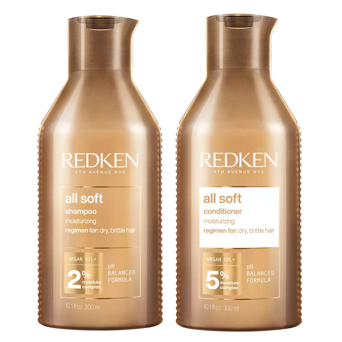 Купить Redken Набор: Шампунь для сухих и поврежденных волос, 300 мл + Кондиционер для сухих и поврежденных волос, 300 мл (Redken, Уход за волосами), США