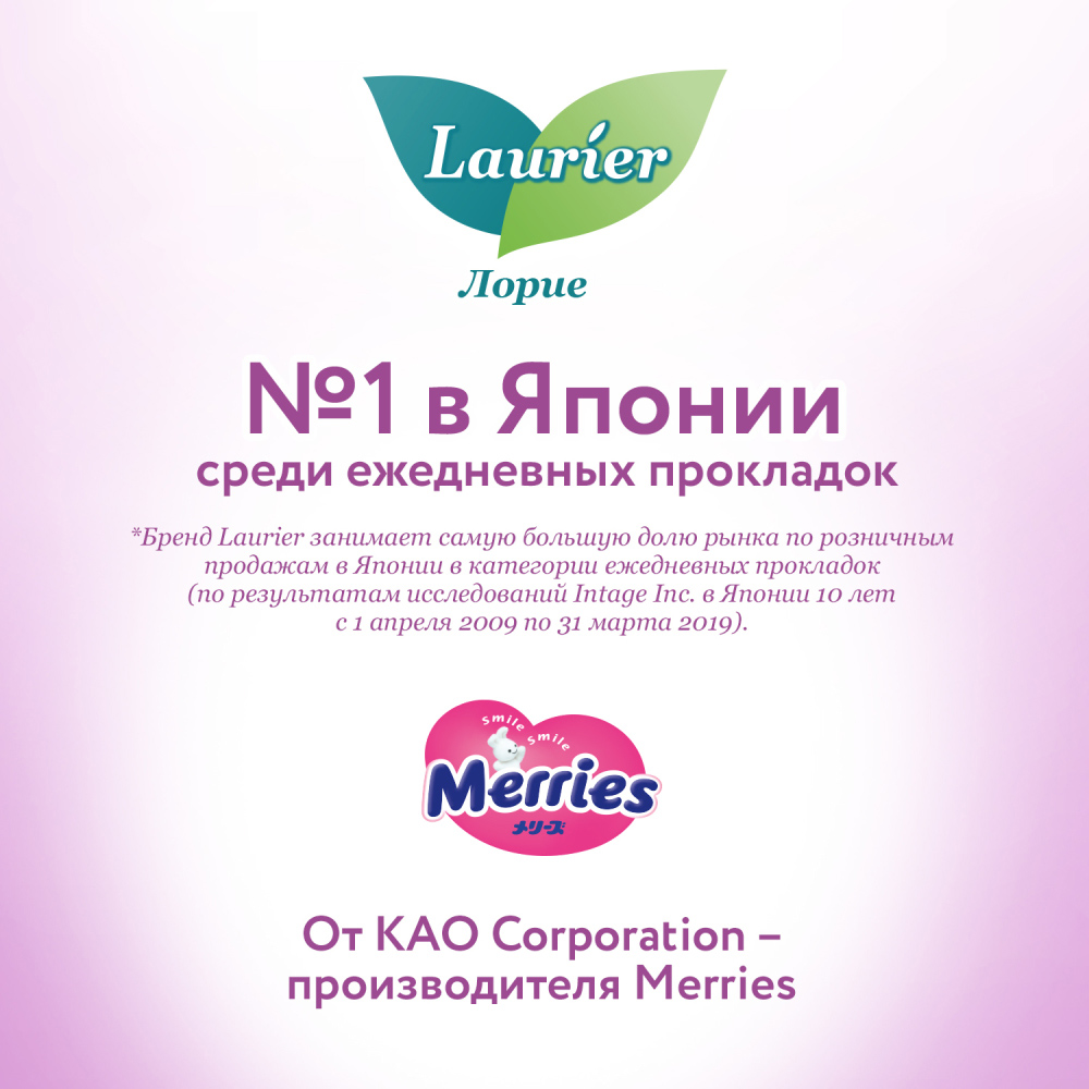 Лорие Женские гигиенические прокладки на каждый день Beauty Style Blossomс цветочно-ягодным ароматом,  36 шт (Laurier, Ежедневные) фото 3